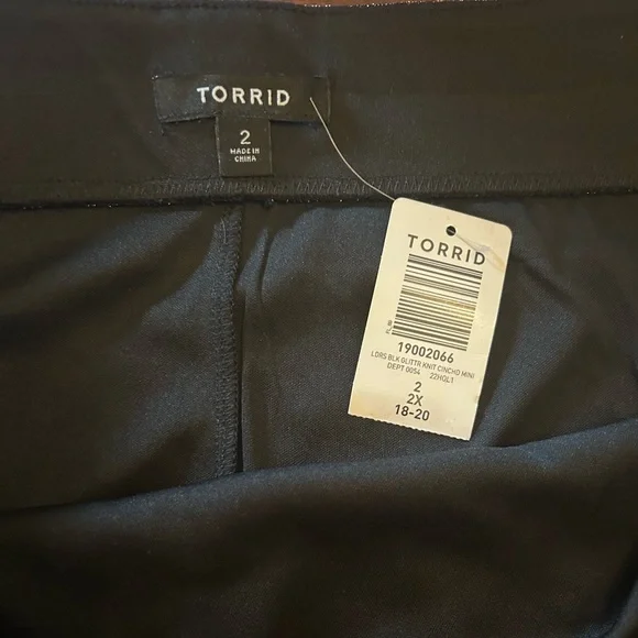 NWT At the Knee Glitter Knit Cinched Bodycon Skirt - Picture 4 of 4